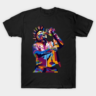 Punk Rock  In WPAP T-Shirt